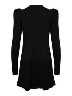 Yaselina LS Knit Dress - Black