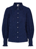 Yassurio LS Shirt S - Dress Blues