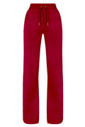 Del Ray Classic Velour Pant Pocket - Raspberry Sorbet