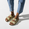 Arizona Suede - Vanilla - Birkenstock - Sko - VILLOID.no