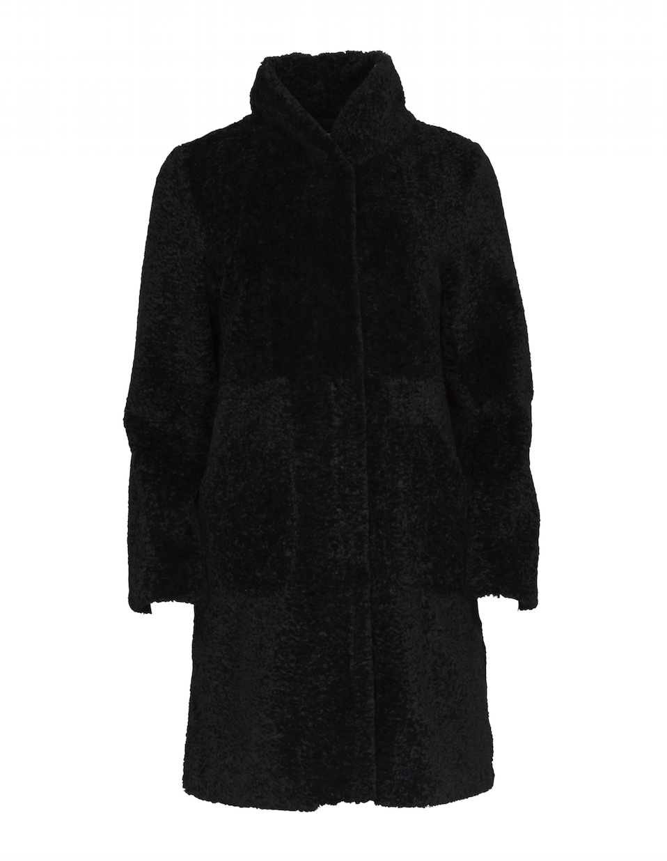 Pam Faux Fur Coat - Black - By Malina - Jakker - VILLOID.no