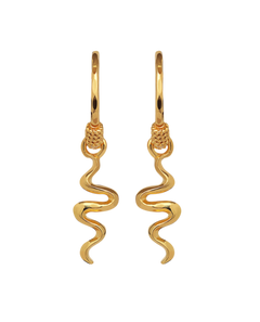 Aryah Earring - Gold - Maanesten - Tilbehør - VILLOID.no
