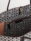 Abi Tote - Black White Grey - By Malene Birger - Tilbehør - VILLOID.no