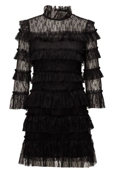 Carmine Mini Dress - Black - By Malina - Kjoler - VILLOID.no