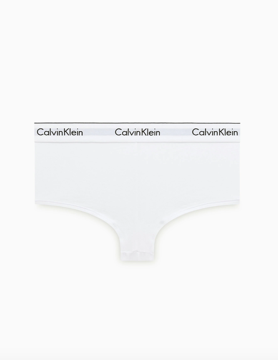 Boyshort - White - Calvin Klein - Undertøy - VILLOID.no