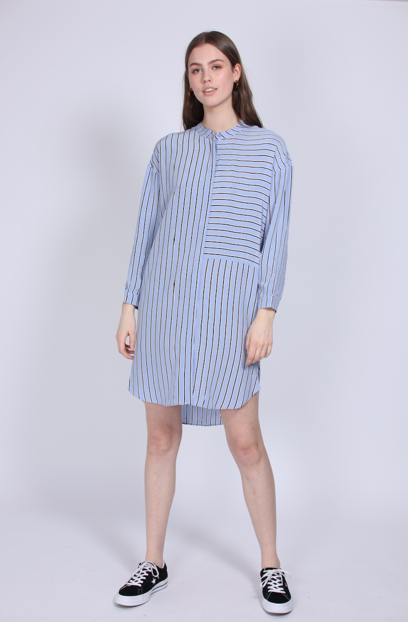 Bertie Shirt Dress Brunnera Blue