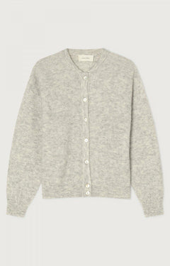 Zabidoo Cardigan - Gris Clair Chine