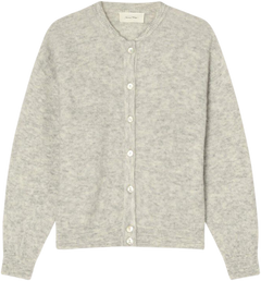 Zabidoo Cardigan - Light Grey Melange