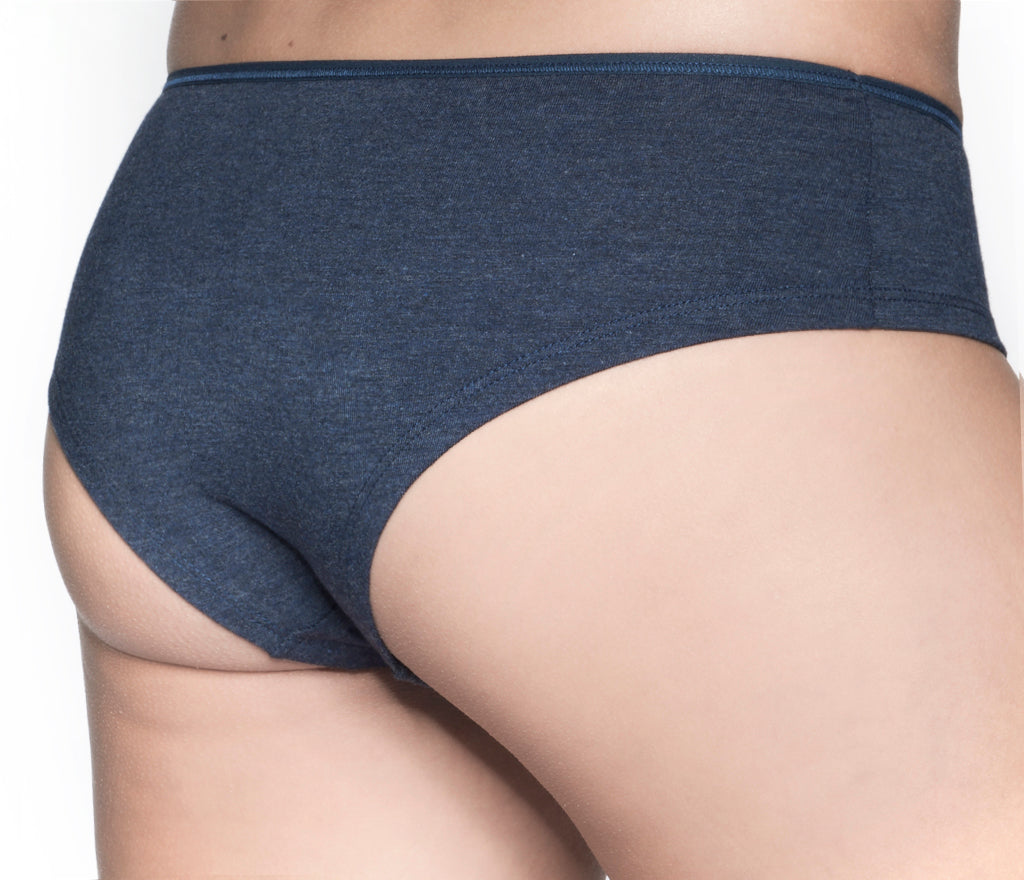 Brief 2-Pack - Blue Melange - The Product - Undertøy - VILLOID.no