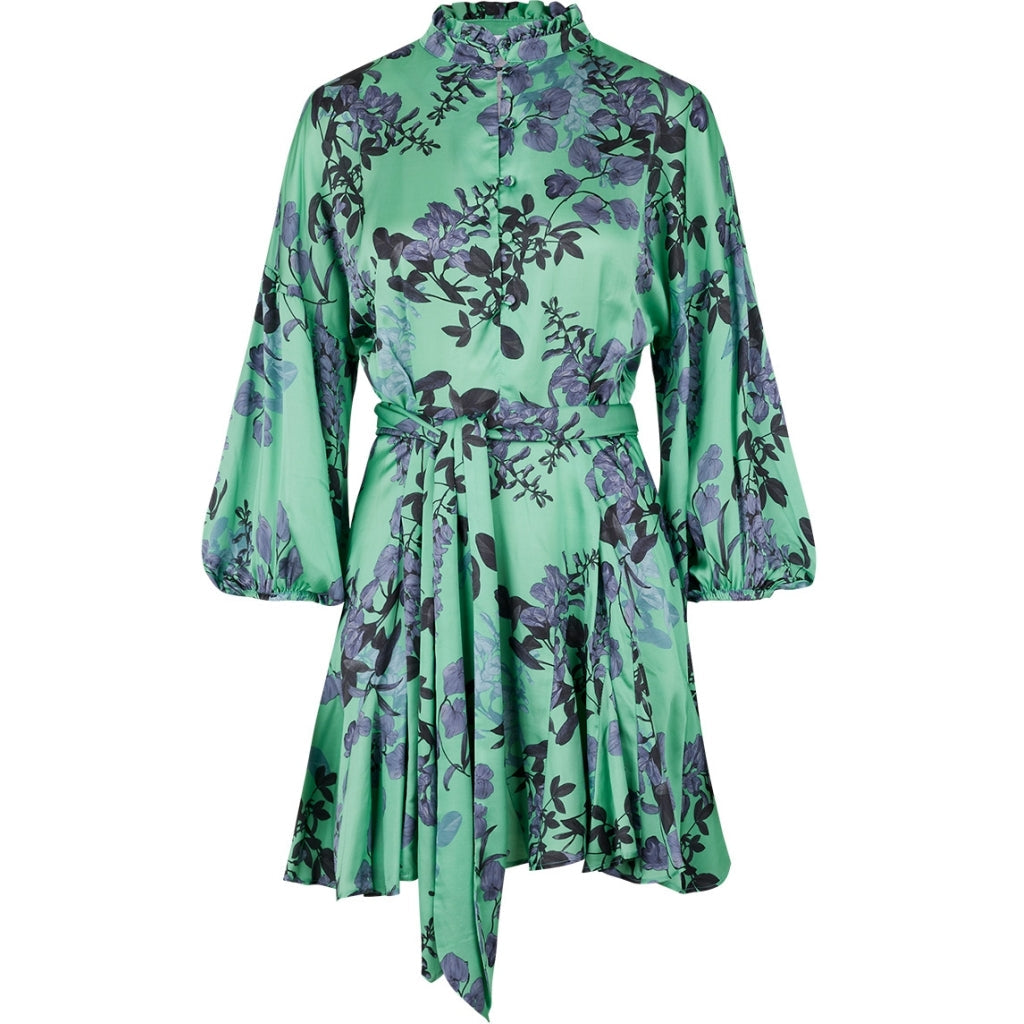Zeta Dress - Green Floral