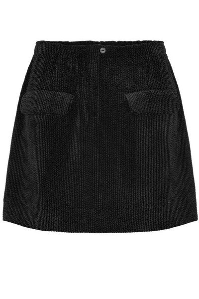 Boyas MW Short Skirt - Black - Second Female - Skjørt - VILLOID.no