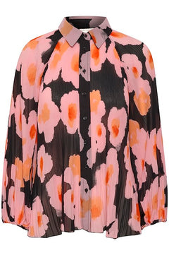 DesdraIW Shirt - Pink Poetic Flower