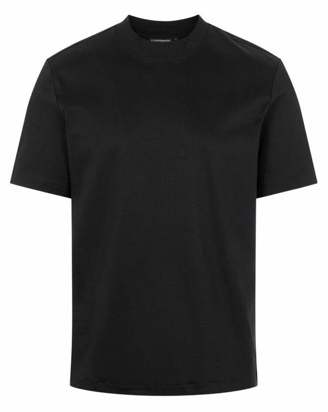Ace Mock Neck T-Shirt - Black