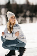 Finse Ullgenser - Hvit - Twentyfour - Gensere - VILLOID.no