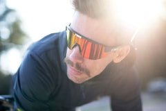 Active Matrix - Matt Black - Brown With Red Multi