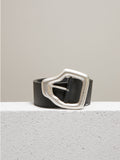Ako Belt - Black Silver
