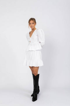 Aurora Blouse - White