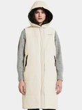 Aviva Rev Wns Vest - White Foam/Black