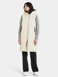 Aviva Rev Wns Vest - White Foam/Black