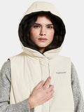 Aviva Rev Wns Vest - White Foam/Black