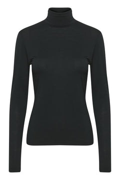 SividaGZ Wool Rollneck - Black