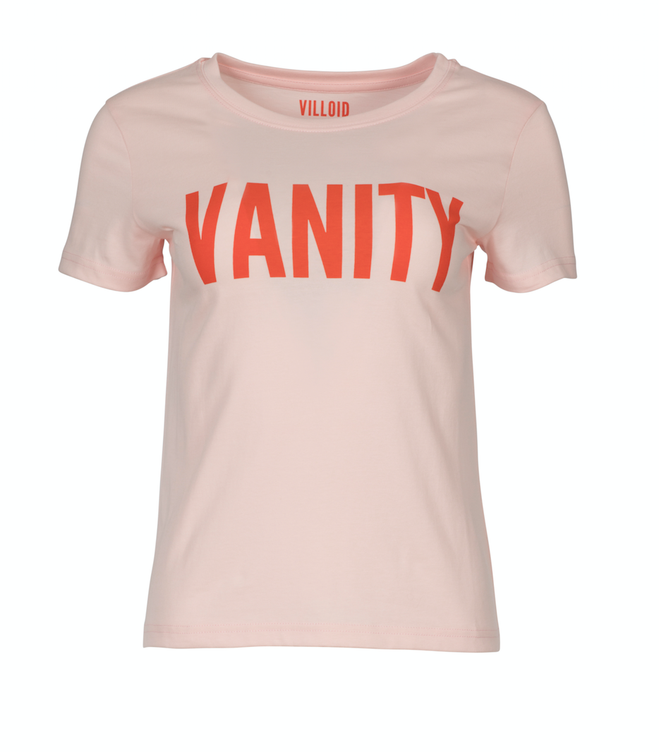 VANITY T-skjorte - Roze - VILLOID - T-skjorter & Topper - VILLOID.no