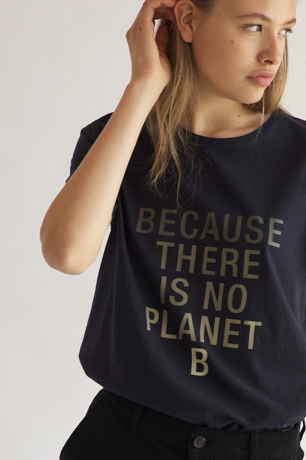 Becausalf Woman T-Shirt - Midnight Navy