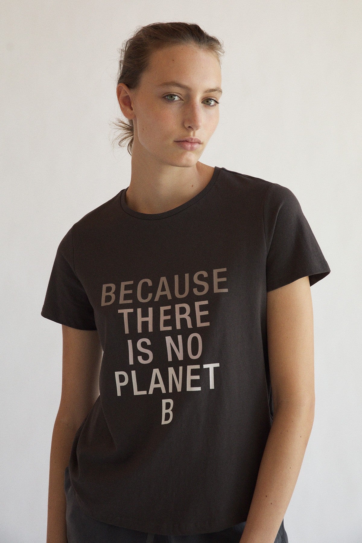 Becausalf Woman T-Shirt - Asphalt