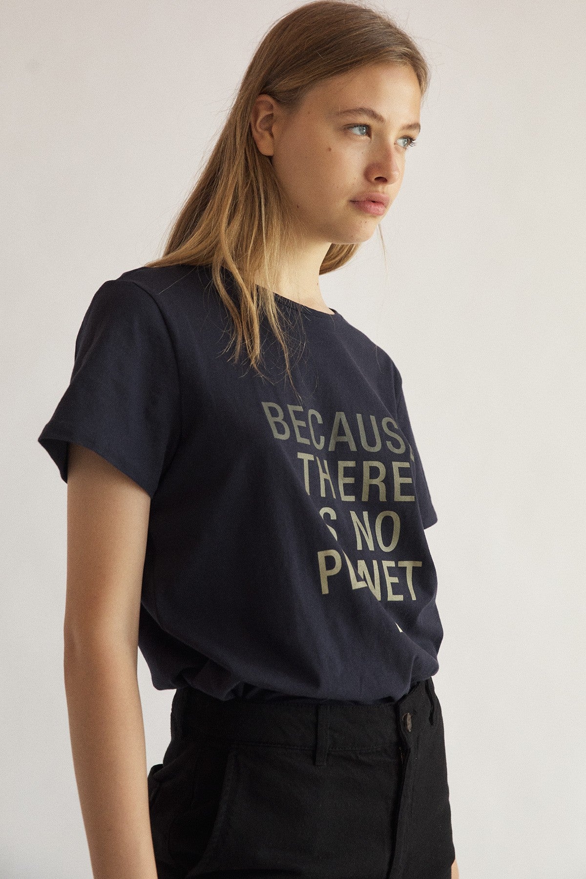 Becausalf Woman T-Shirt - Midnight Navy