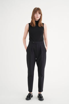 DagnaIW Rollneck Top - Black
