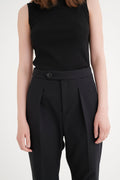 DagnaIW Rollneck Top - Black