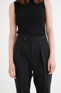 DagnaIW Rollneck Top - Black