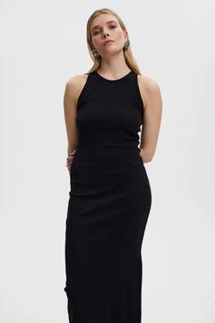 DrewGZ Sl Long Dress - Black