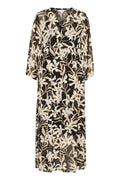 PoloniaPW Dress - Black Flower Print