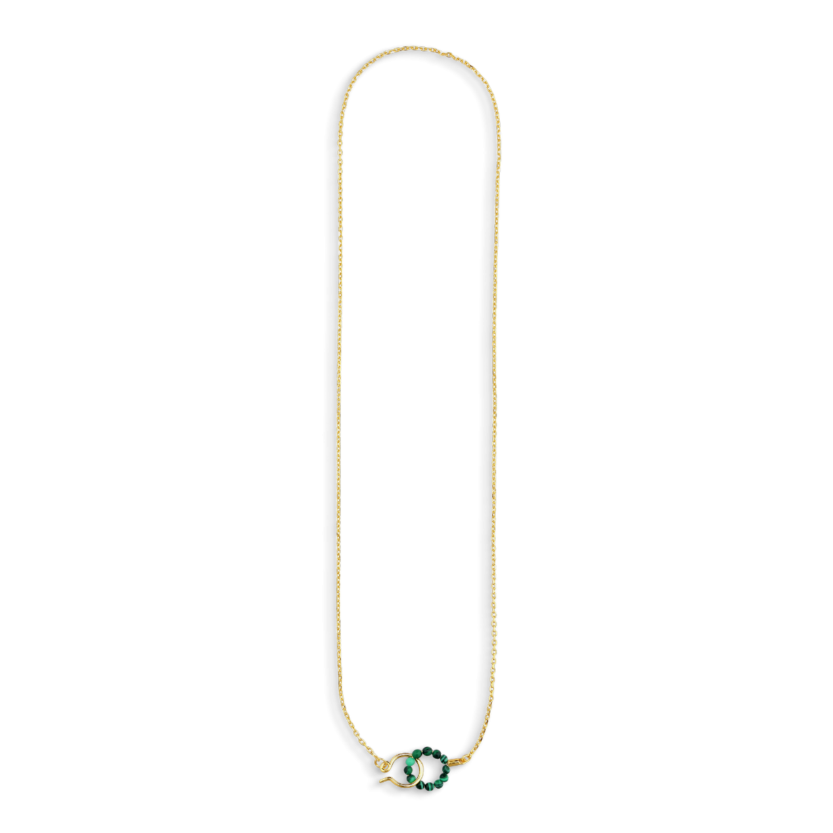 Bermuda Necklace - Malachite