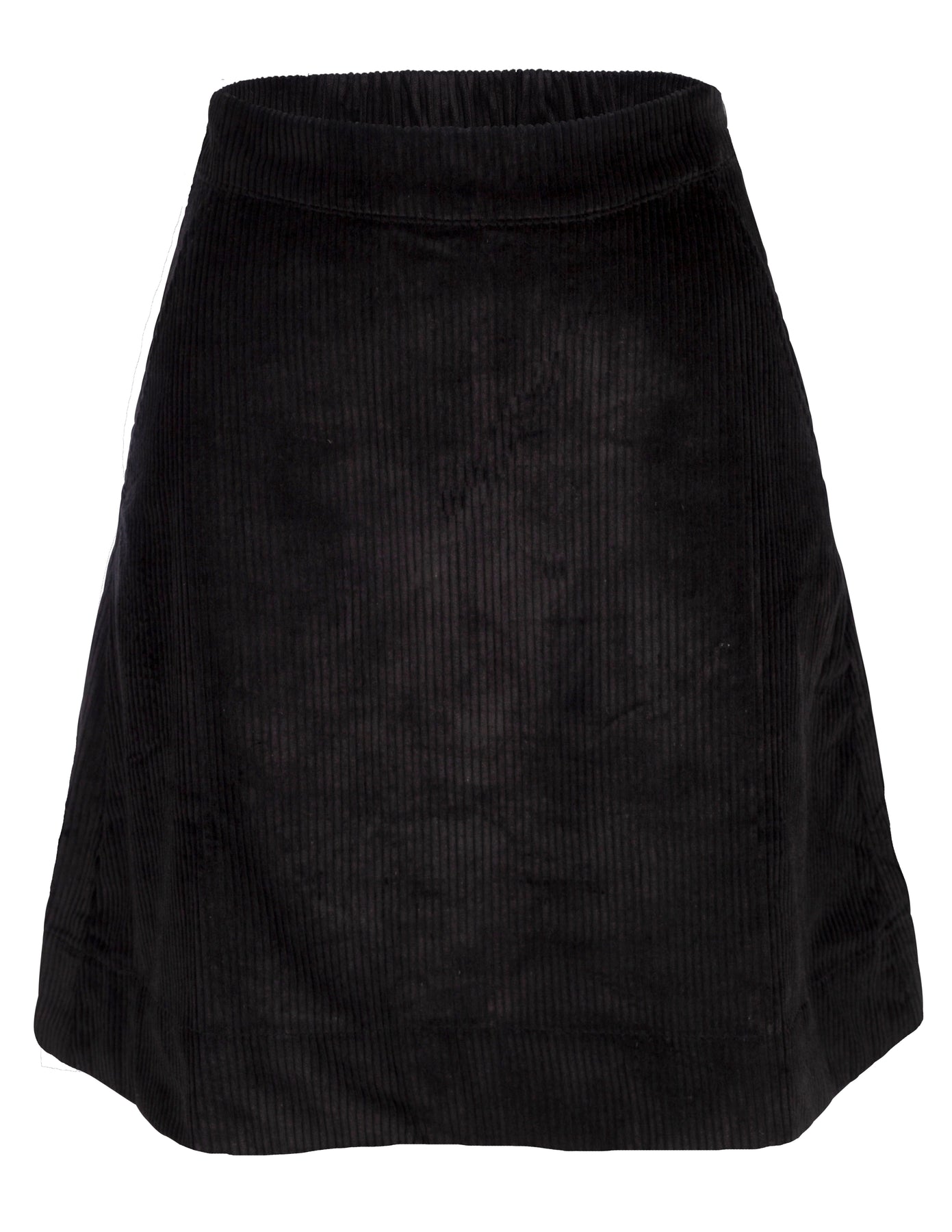 Corduroy Mini Skirt - Black - ByTimo - Skjørt - VILLOID.no