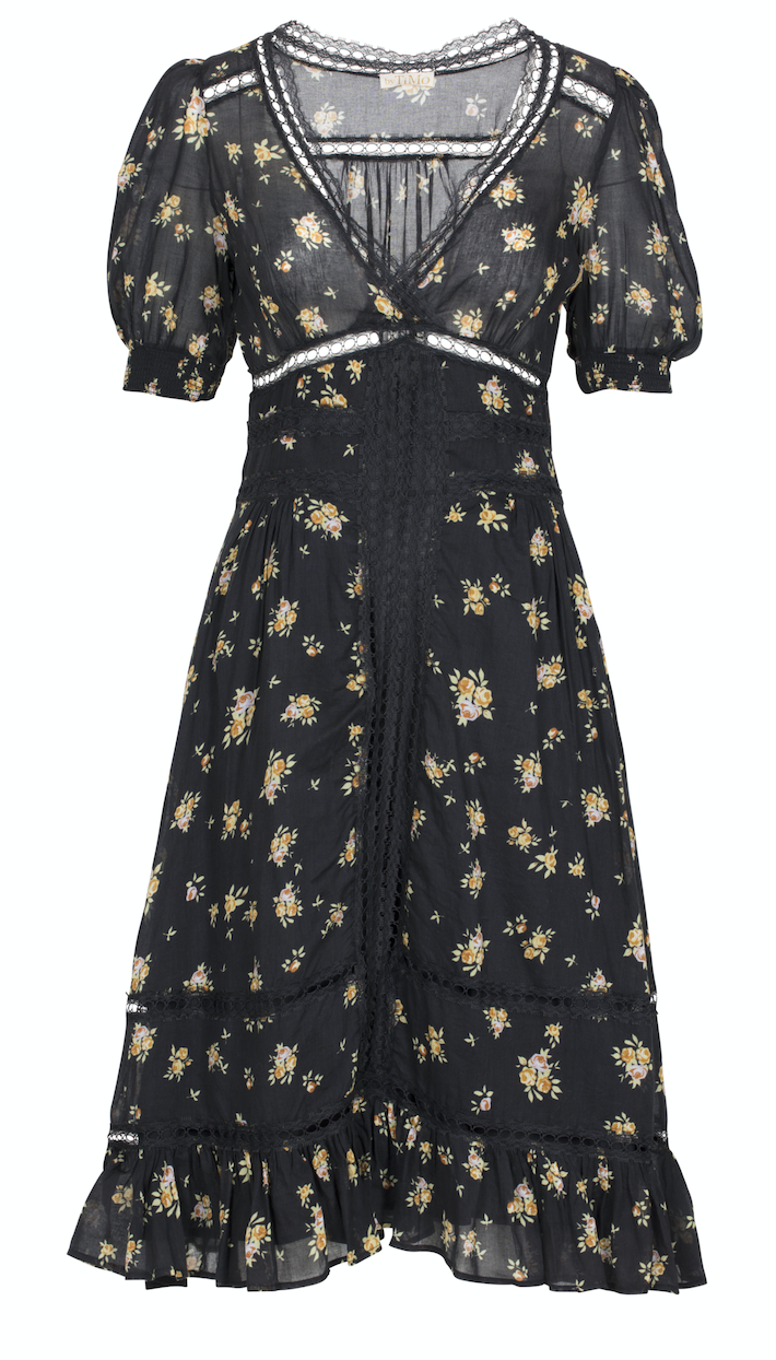 Victorian Organza Day Dress - Nighttime - ByTimo - Kjoler - VILLOID.no