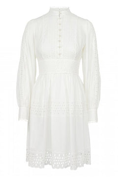 Isabelle Dress - White
