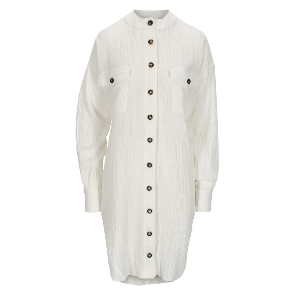 Jett Shirt Dress FRE - White