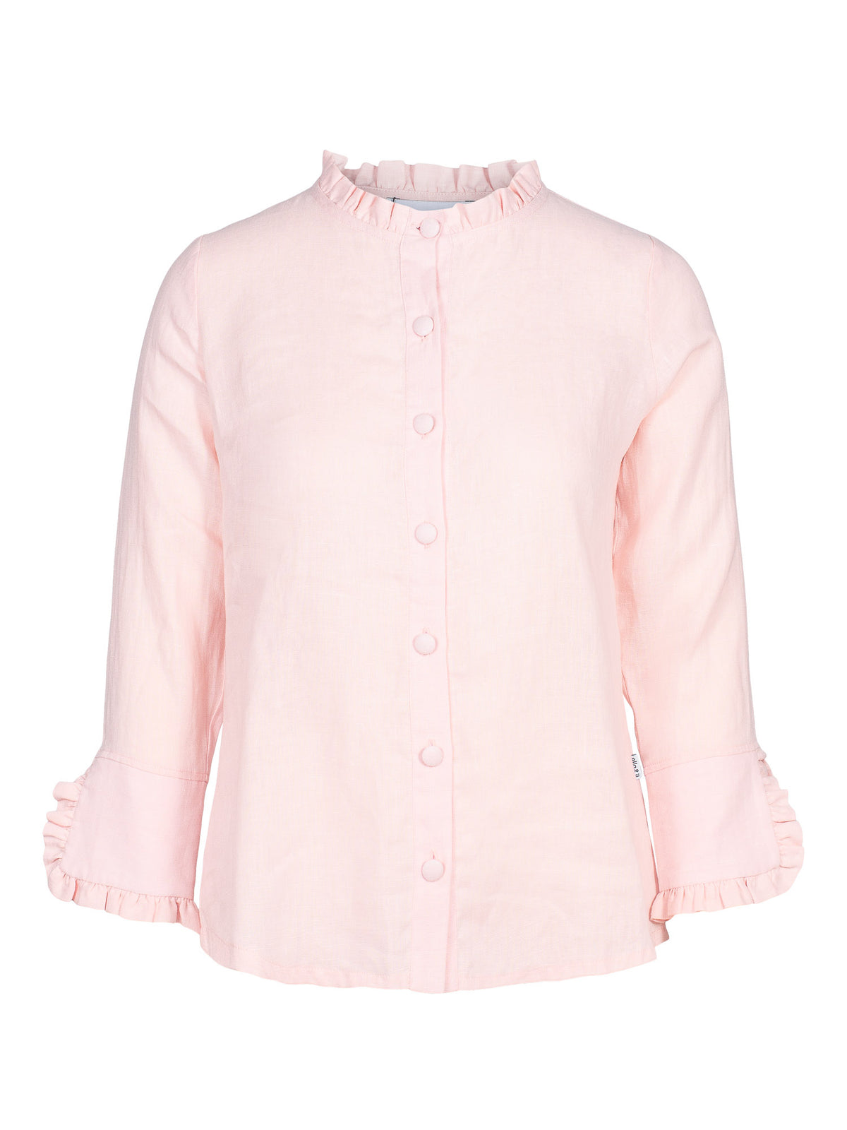 Clarion Linen Shirt - Dusty Pink