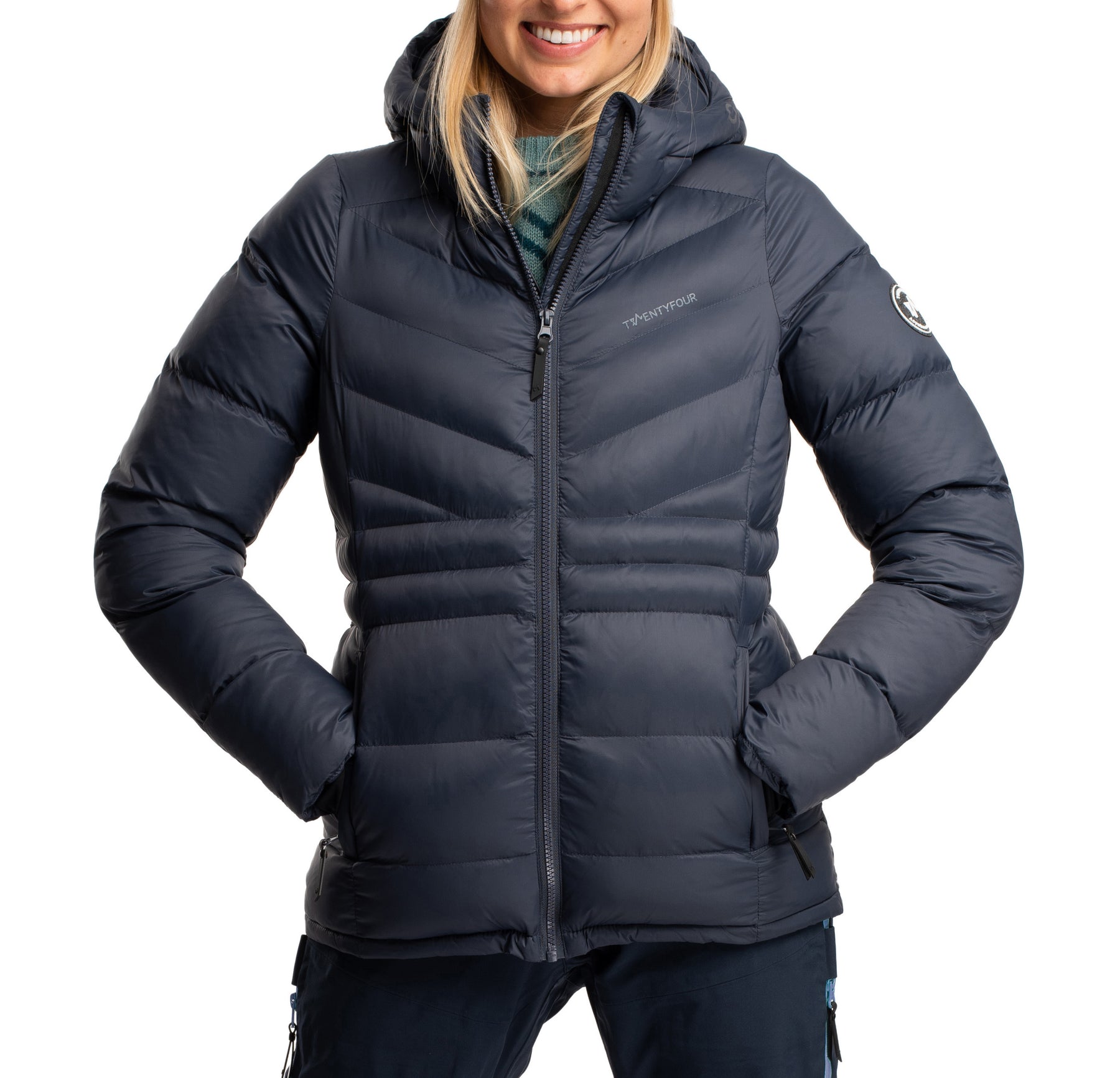 Isbre Ecodown Jakke - Blekkblå - Twentyfour - Jakker - VILLOID.no