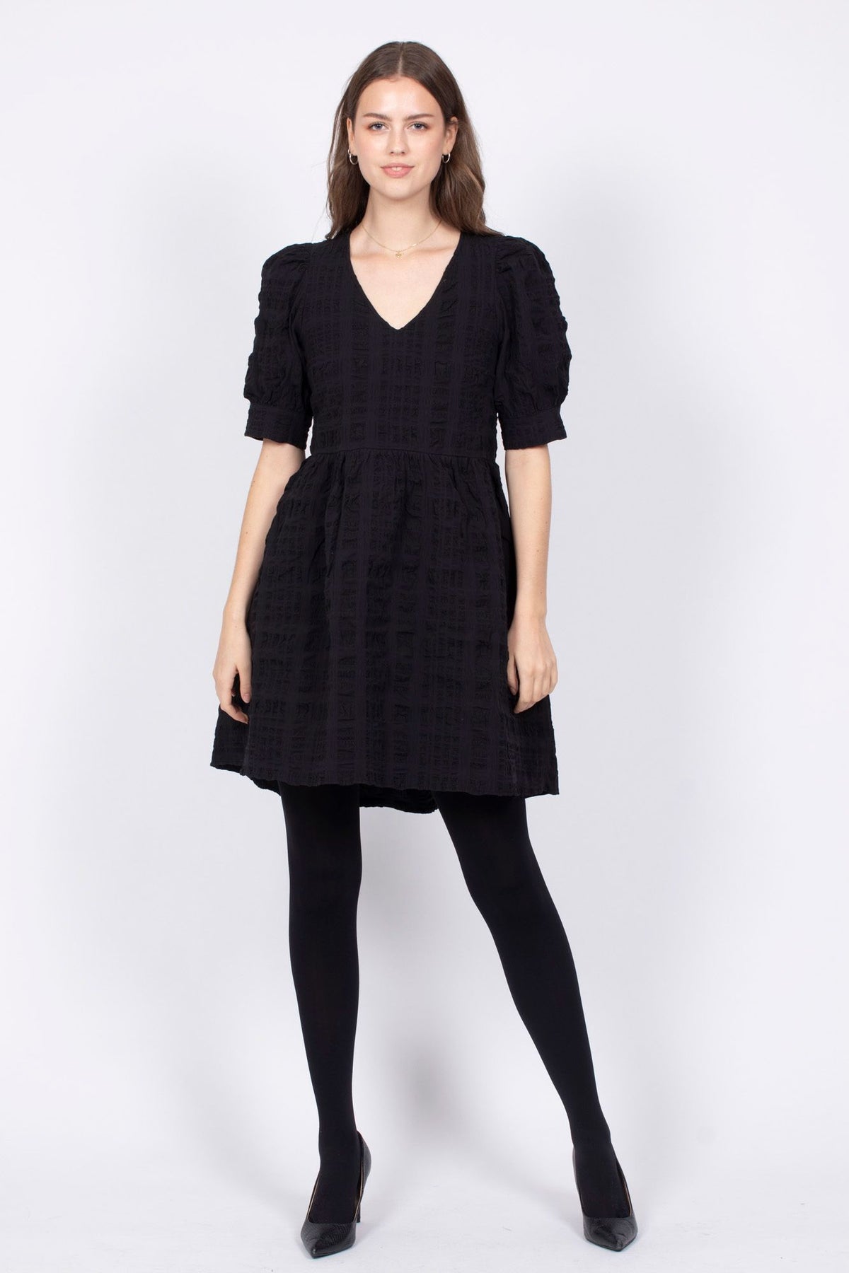 Kale Dress - Black - Second Female - Kjoler - VILLOID.no