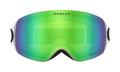 Flight Deck XM Matte White - Prizm Jade Iridium - Goggles - Oakley - Tilbehør - VILLOID.no