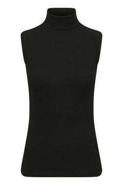 DagnaIW Rollneck Top - Black