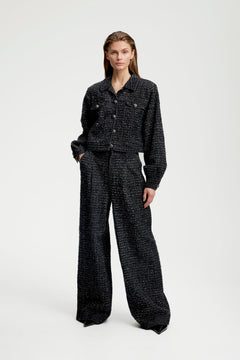 JeanettaGZ Short Jacket - Distressed Black