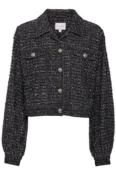 JeanettaGZ Short Jacket - Distressed Black