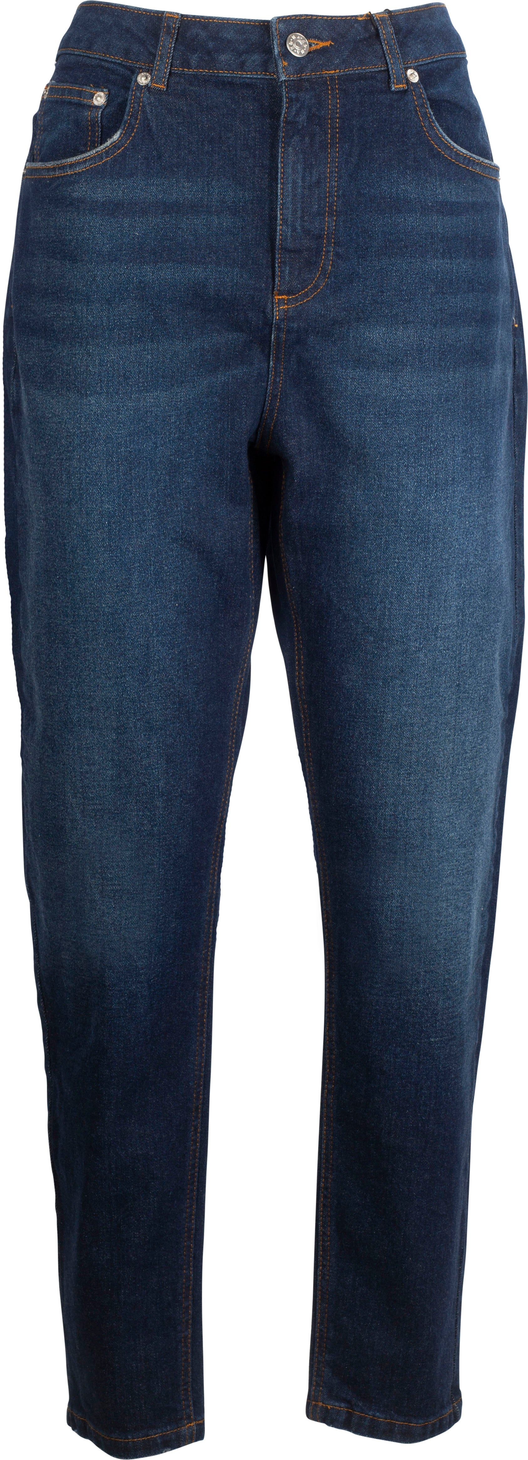 Mom Jeans - Dark Blue - NA-KD - Bukser & Shorts - VILLOID.no