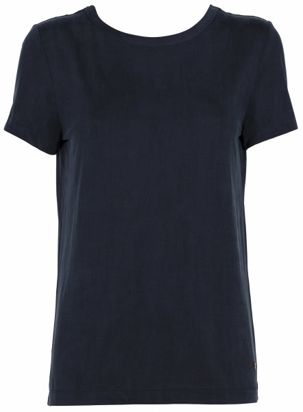 Cupro T-skjorte - Blue Nights - MAUD - T-skjorter & Topper - VILLOID.no