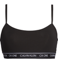CK One Unlined Bralette - Black - Calvin Klein - Undertøy - VILLOID.no