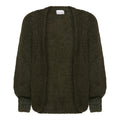 Fora Knit Cardigan - Dark Army
